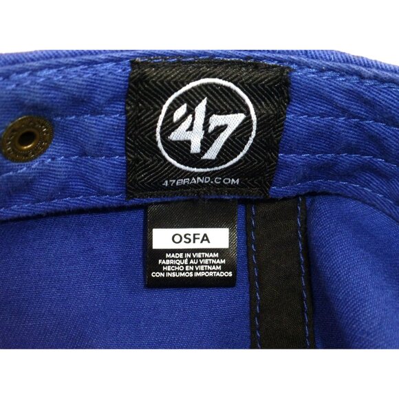 Los Angeles Dodgers LA Adjustable Cap 47 Brand Blue OSFA - Picture 6 of 10
